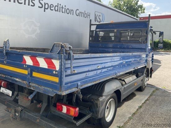 Tipper varebil MERCEDES-BENZ ATEGO 816, MEILLER, AUTOMATIK,   3-SITZE, 2 X AHK, MIETKAUF MGL