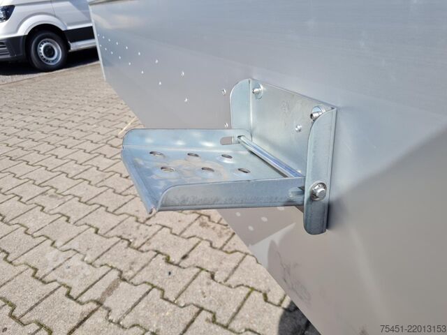 Xe tải thùng bạt phủ rèm Renault Master 35 Pritsche Schiebe Plane AHK Luftfederung