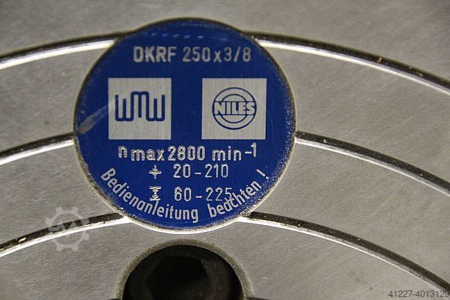 Гидравлический патрон WMW Niles Ø 250 mm