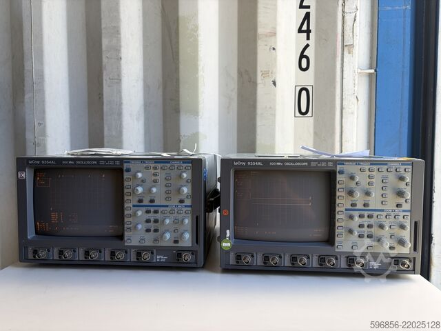 Цифров осцилоскоп LeCroy 9354AL, 500 MHz, 4-канален Oscyloskop cyfrowy LeCroy 9354AL 500 MHz 4-kanałowy Oscyloskop cyfrowy LeCroy 9354AL 500 MHz 4-kanałowy