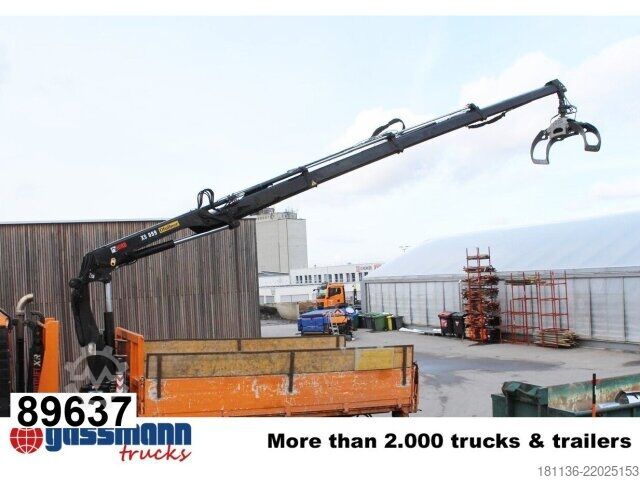 מכולת וו  Abrollcontainer mit Kran Hiab 099E-3 HiDuo, Funk