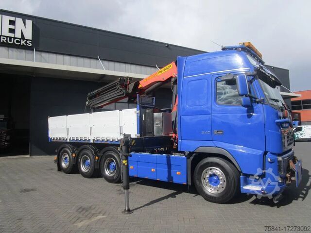 Ανατρεπόμενο όχημα με γερανό Volvo FH 16.540 8x4 Kipper + Palfinger PK 27002-SH E ...