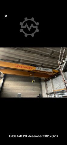 트래버스 Konecranes 60 tonnes plus 10 tonnes
