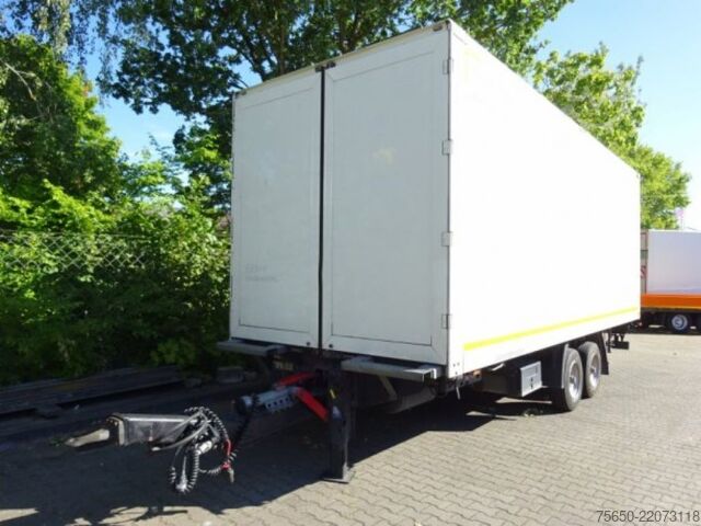 बॉक्स ट्रेलर Möslein TKO 105 Schwebheim  Tandemkoffer, Ladebordwand + Durchladbar