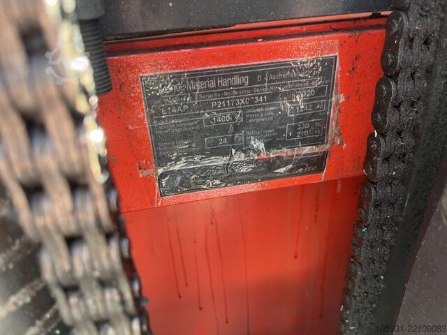 Stand-on stacker Linde L14AP