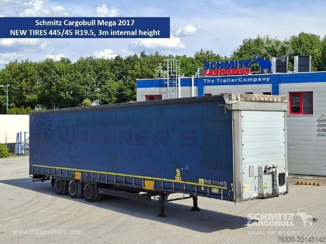 Відкритий напівпричіп з тентом Schmitz Cargobull Curtainsider Mega
