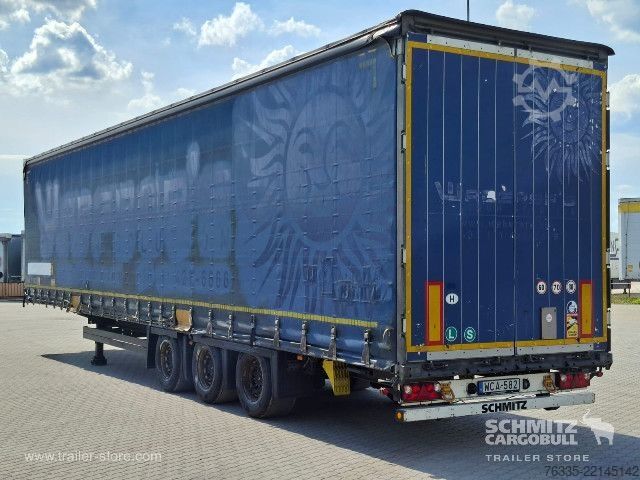 Відкритий напівпричіп з тентом Schmitz Cargobull Curtainsider Mega