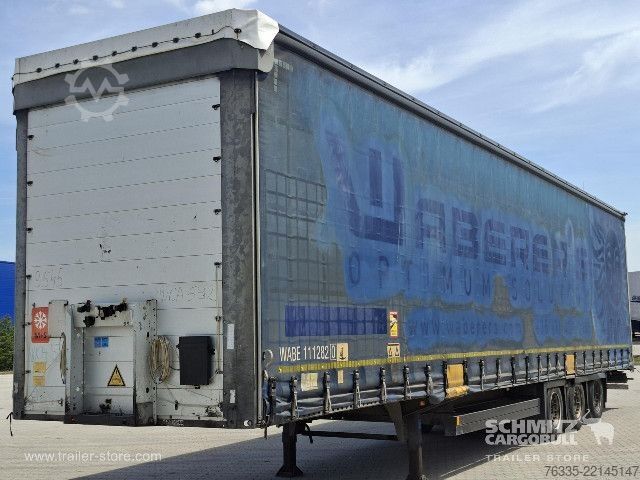 Відкритий напівпричіп з тентом Schmitz Cargobull Curtainsider Mega