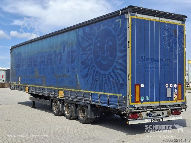 Відкритий напівпричіп з тентом Schmitz Cargobull Curtainsider Mega