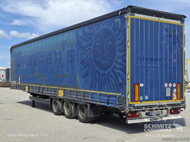 Відкритий напівпричіп з тентом Schmitz Cargobull Curtainsider Mega