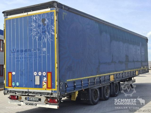 Відкритий напівпричіп з тентом Schmitz Cargobull Curtainsider Mega