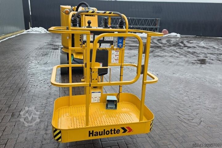 Plate-forme de travail télescopique articulée Haulotte HA12CJ+ Guarantee! Electric, 12 m Working Height,