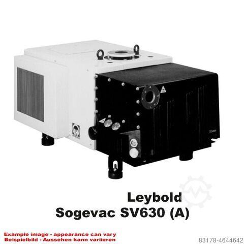 Leybold Vacuum pumpe Sogevac SV630 