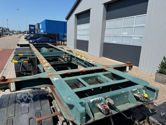 集装箱运输 Van Hool 20 Ft Container Chassis, Full Steel, Perfect Co...