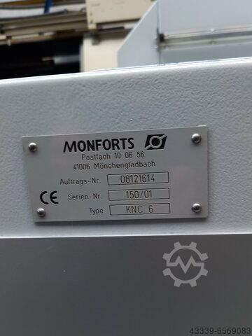 Torno de ciclo CNC MONFORTS KNC 6