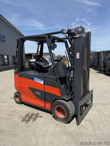 Електричний 4 -колісний навантажувач Linde E35HL-01