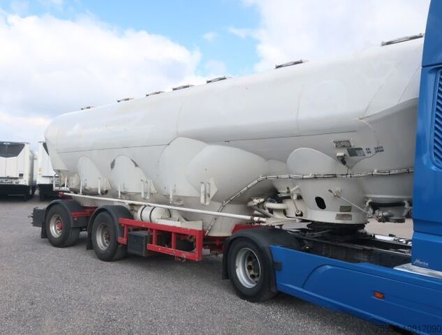 Silo oplegger Koehler BSCX31/51/7A liegend Silo 51m³ Lenkachse