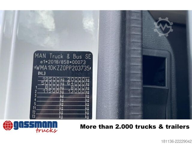 标准牵引车头 MAN TGX 18.510 4x2 LL