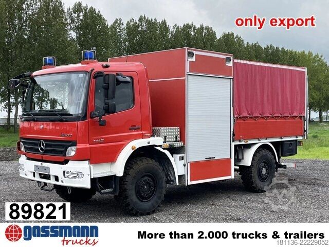 消防车 Mercedes-Benz Atego 1118 4x4 AF, Feuerwehr GW-L2, LBW