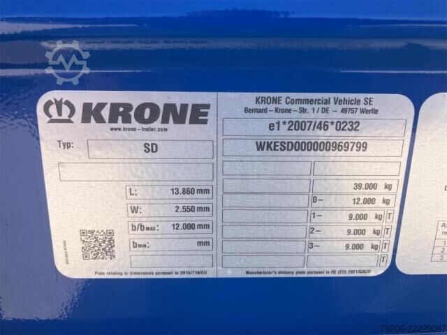 半挂车 Krone B43 Standard