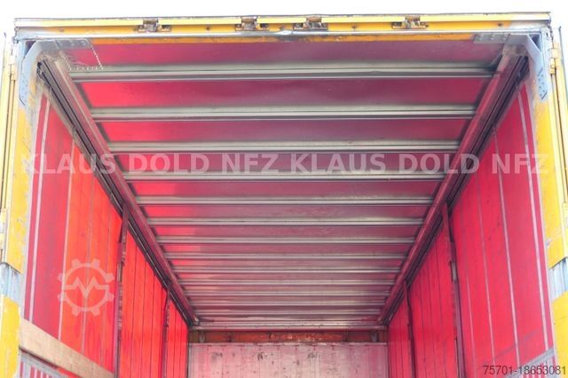 Remolque abierto con toldo LECITRAILER R2EC-RS Pritsche Plane 63m³  SAF-Achsen