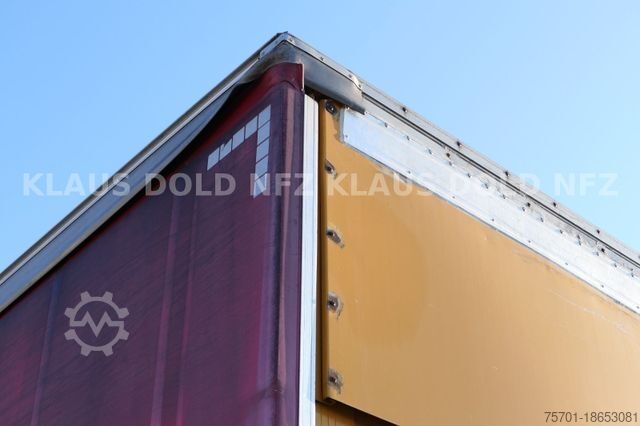 Remolque abierto con toldo LECITRAILER R2EC-RS Pritsche Plane 63m³  SAF-Achsen