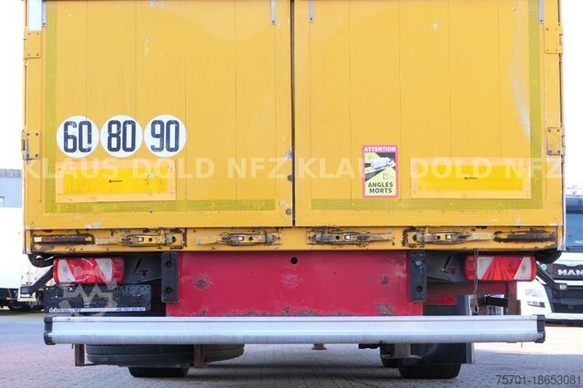 Remolque abierto con toldo LECITRAILER R2EC-RS Pritsche Plane 63m³  SAF-Achsen