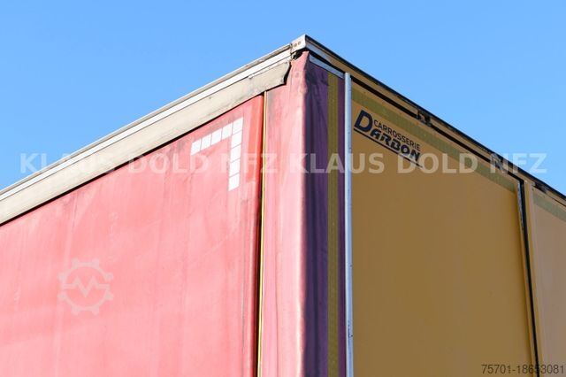Remolque abierto con toldo LECITRAILER R2EC-RS Pritsche Plane 63m³  SAF-Achsen