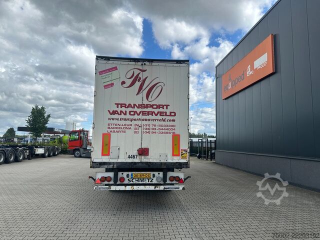 Kofer Schmitz Cargobull SKO24 / SAF DISC / 2x LIFTAXLE / GALVANIZED / N...