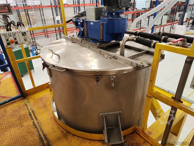 Mixer tank, chemical Mixer 2000 L Chemplex T250