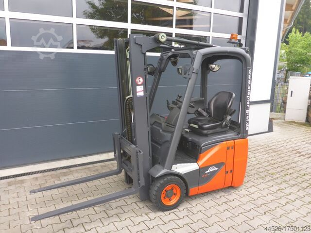 Carrello elevatore elettrico a 3 ruote Linde E14