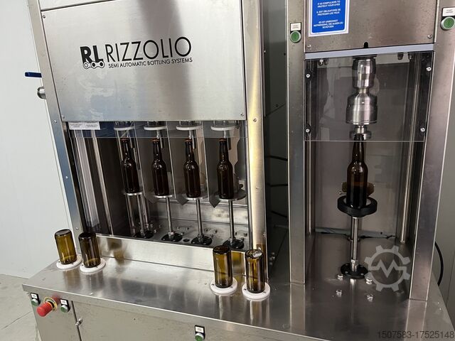 Machine de remplissage de bouteilles Verre PET Isobari RIZZOLIO Compact block 4-4-1