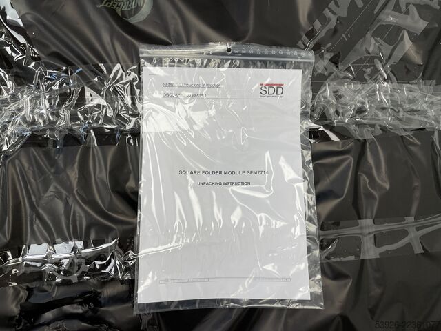 آلة طباعة رقمية SDD SFM7714 Square Fold Module 
