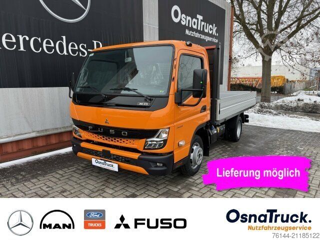 Pritschenwagen MITSUBISHI 3C15 Pritsche lang Klima,AHK 3,5t, Diff.-Sperre