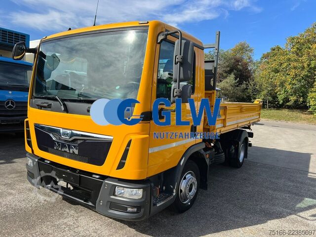 Carrinha basculante trilateral MAN 8.180 K Kipper MEILLER 3-Seiten 4 m*3-Sitzer*AHK