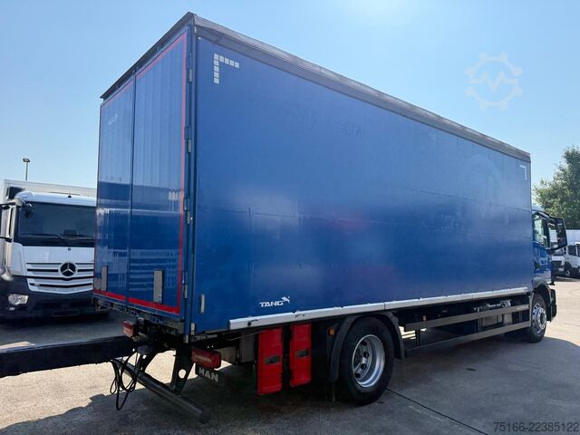 Camião plataforma com lona MAN TGM 18.320 BL Pritsche/Pl. 7,30 m*SCHIEBE+EDSCHA