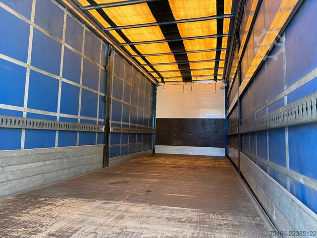 Camião plataforma com lona MAN TGM 18.320 BL Pritsche/Pl. 7,30 m*SCHIEBE+EDSCHA