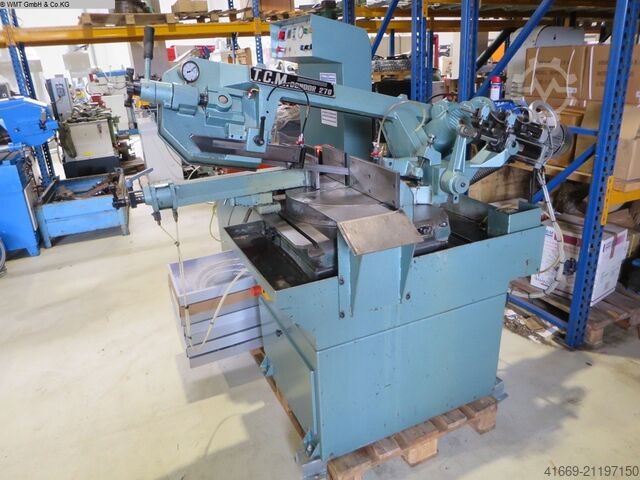 Automatinis juostinis pjūklas - horizontalus TCM Condor 270