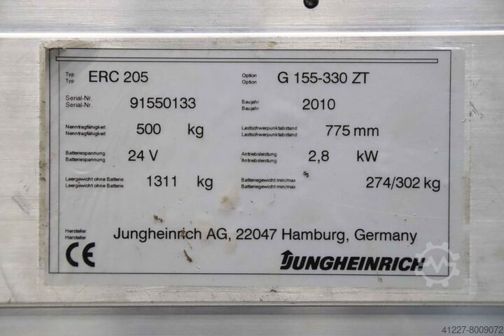 Fahrwerk Jungheinrich ERC 205 GF106-G3