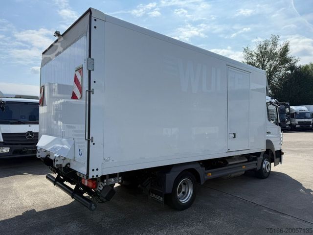 Flokkbíll MERCEDES-BENZ ATEGO 818 L Koffer 5,25 m LBW 1,5 T*NL 2,4 T
