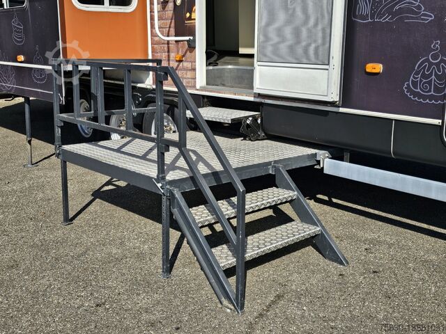 กระเป๋าเดินทาง Scania P 280 + trailer - 2 X SLIDE OUT / CAMPER / WOHN...