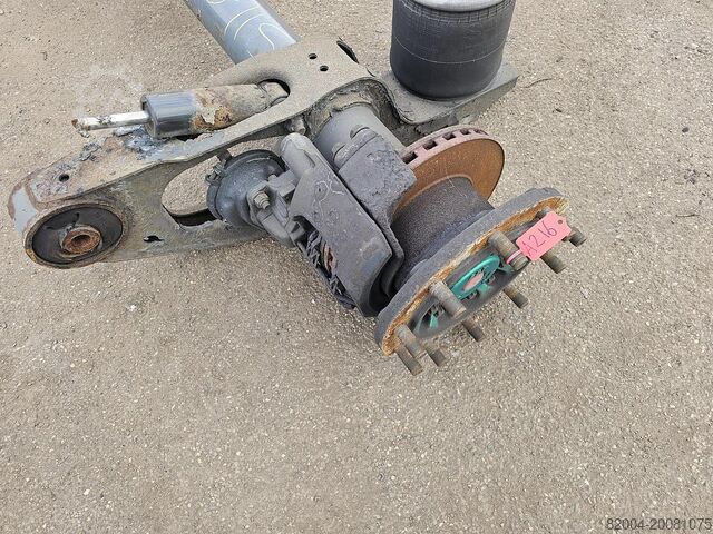 Axle SAF TRAILER AXLE SINGLE TIRES DISC BRAKES.