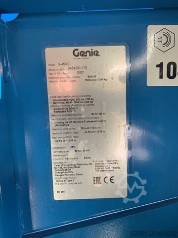 Teleskoparbeitsbühne Genie S45XC