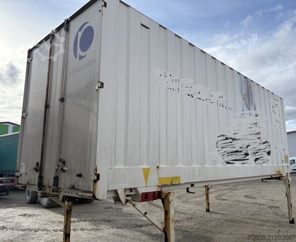 هيكل قابل للتبديل مع بناء صندوقي Krone BDF Wechselkoffer Stahl Türen 2015