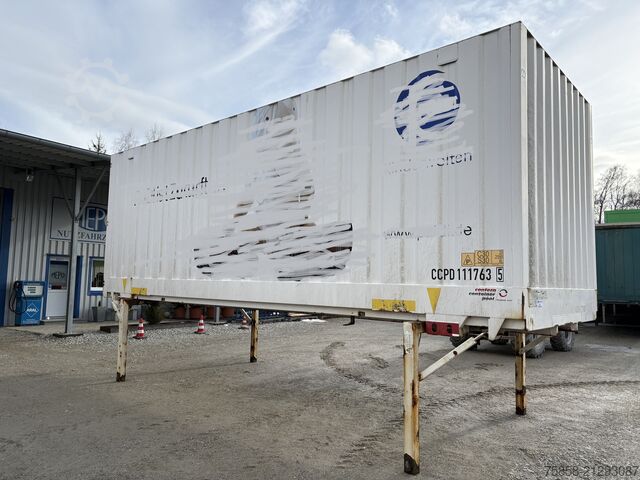 هيكل قابل للتبديل مع بناء صندوقي Krone BDF Wechselkoffer Stahl Türen 2015