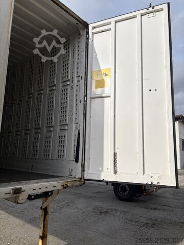 هيكل قابل للتبديل مع بناء صندوقي Krone BDF Wechselkoffer Stahl Türen 2015