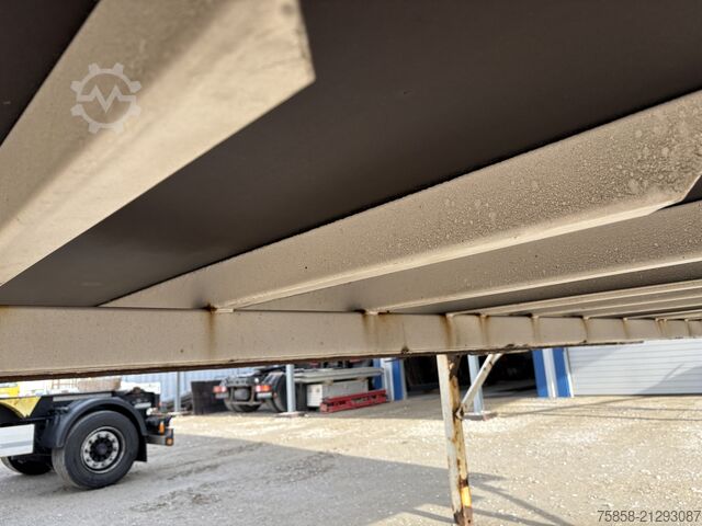 هيكل قابل للتبديل مع بناء صندوقي Krone BDF Wechselkoffer Stahl Türen 2015