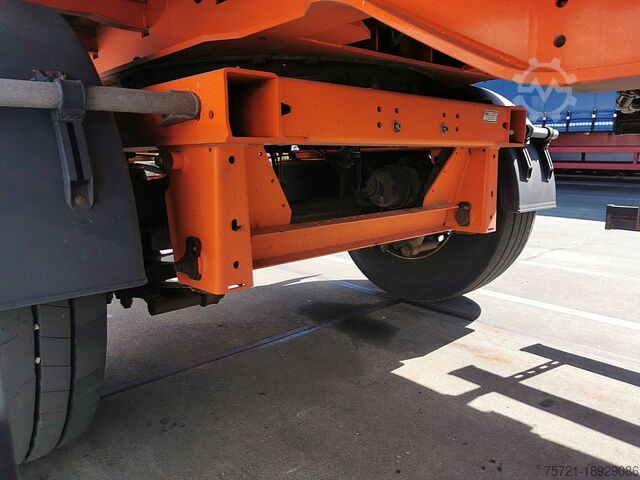 Skjutbara presenningar KELBERG D400V/XL/ZL/BPW 1 AXLE CITY LIFT LBW