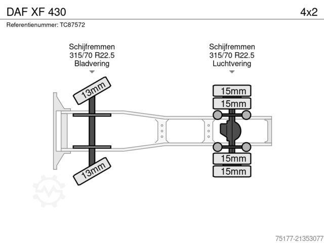 Standard-SZM DAF XF 430