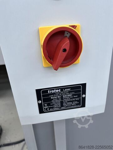 Auduma griešanas iekārta Trotec inkl. JQS Querimat, Sigama C-13 SP 4000, Vent Set SP 3000, Querimat QSV